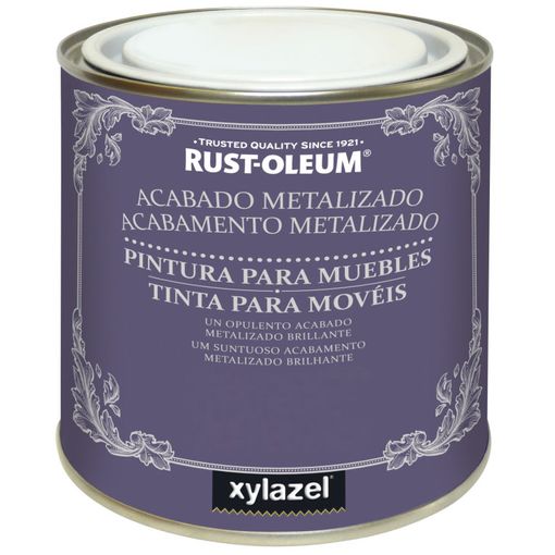 Pintura Para Muebles Chalky Metalizada Plata 125ml con Ofertas en Carrefour