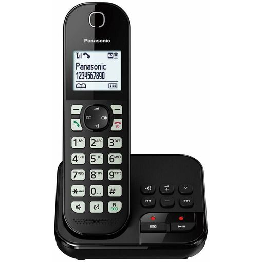 Panasonic Teléfono Fijo Inalámbrico KX-TGJ320GB Negro