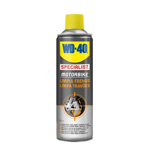 Limpiador de Frenos Coche Moto o Camion Profesional Spray 500ml.