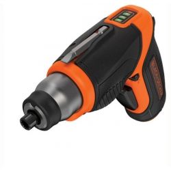 Black And Decker Atornillador S/cable 3, 6v Litio. Soporte Tornillos Y 5 Puntas