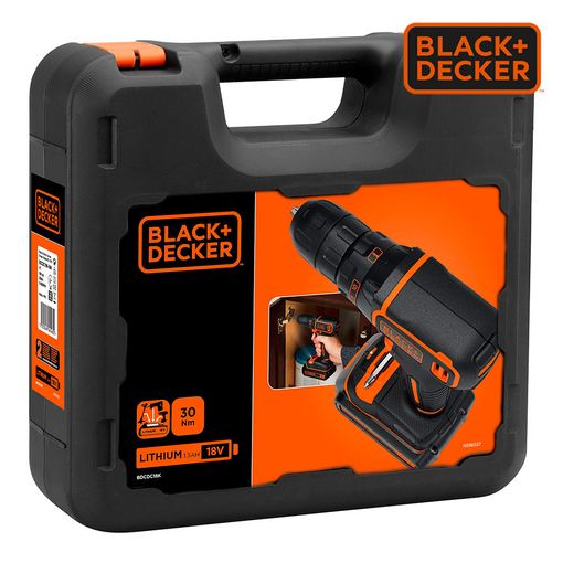 Taladro Atornillador 18v Bdcdc18k-qw Black+decker - Neoferr.. con