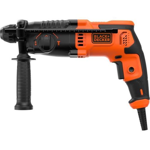 BLACK+DECKER Taladro de martillo, 6.5 amperios, 1/2 pulgada (BEHD201)