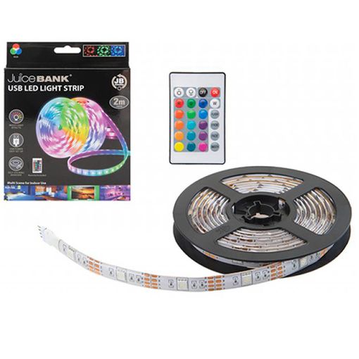 Tira Led 5metro Multicolor Rgb Resistente Al Agua Con Certificado Ip65 Con  Mando Distancia Strip-rgb5m con Ofertas en Carrefour