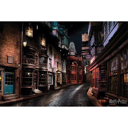 Harry Potter - Serre-livre lumineux Diagon Alley - Imagin'ères