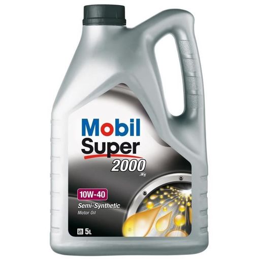 Mobil Super 2000 - Aceite De Motor Para Turismos De Gasolina 10w40