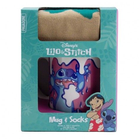 Set Taza Y Calcetines Disney Lilo Y Stitch con Ofertas en Carrefour