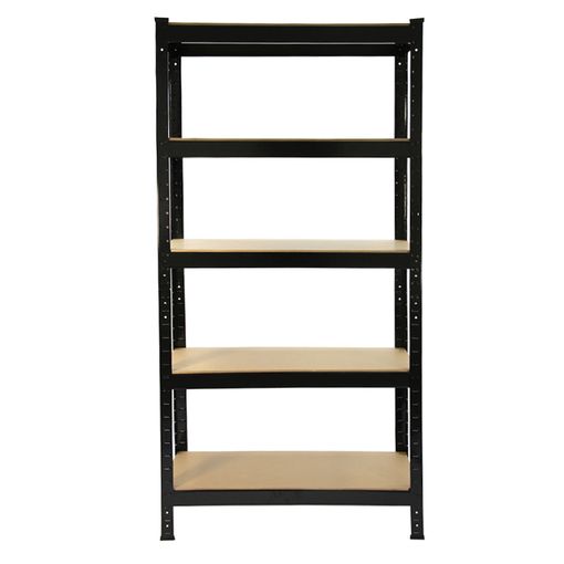 2 X Estanterías Metálicas Negras T-rax Sin Tornillos 75cm X 150cm X 30cm  Con Conectores De Bahía Gratis con Ofertas en Carrefour