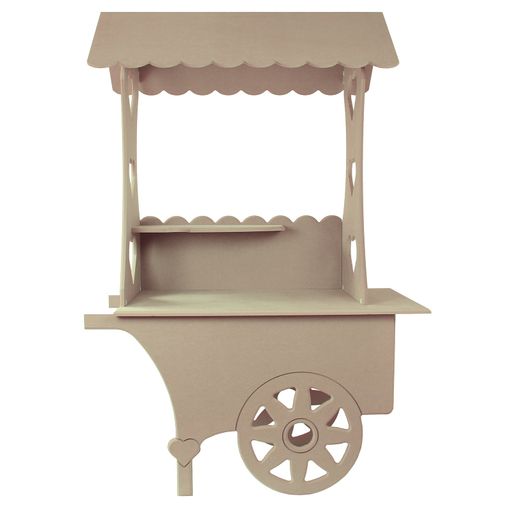 Carrito de Cocina de MDF Madera de Caucho 108x45x89 cm-Blanco