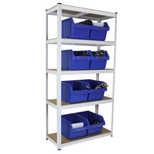 3 X Q-rax Estanterías Métalicas Azules De 120cm Y 2 X 90cm Estanterías  Metálicas Azules con Ofertas en Carrefour