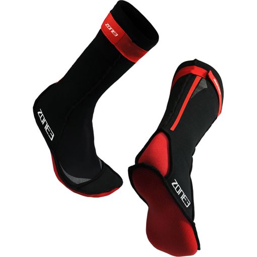 Zone3 Calcetines De Neopreno Swim Socks Negro/rojo con Ofertas en