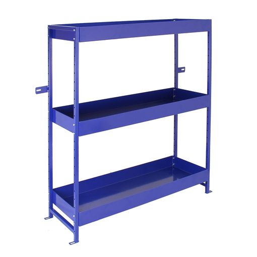 3 X Q-rax Estanterías Métalicas Azules De 120cm Y 2 X 90cm Estanterías  Metálicas Azules con Ofertas en Carrefour