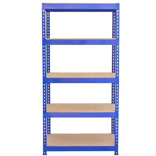 3 X Q-rax Estanterías Métalicas Azules De 120cm Y 2 X 90cm Estanterías  Metálicas Azules con Ofertas en Carrefour