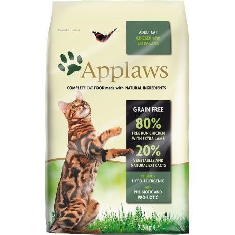 Applaws Cat Chicken & Lamb - Saco De 7,5 Kg