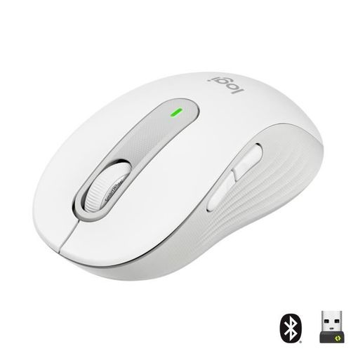 Ratón Inalámbrico Signature M650 Silencioso, Bluetooth-blanco Logitech con  Ofertas en Carrefour