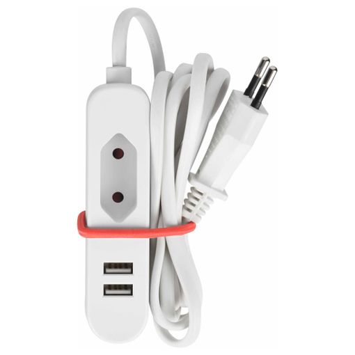 Muvit iO Regleta Inteligente WiFi 4 Tomas + 4 Puertos USB Blanca