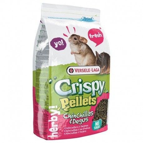 Versele Laga Crispy pellets-chinchilla & octodons - JMT Alimentation Animale