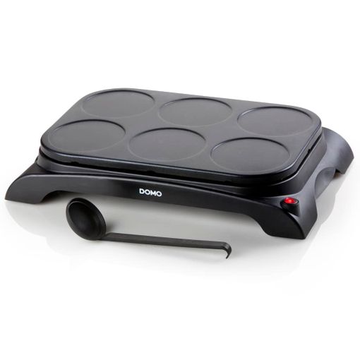 Máquina Para Hacer Crepes Y Panqueques Do8709p 1000 W Negro Domo con  Ofertas en Carrefour