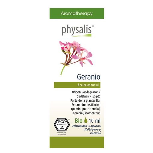 Aceite Esencial De Geranio Bio 10 Ml Physalis Con Ofertas En Carrefour Ofertas Carrefour Online 9632