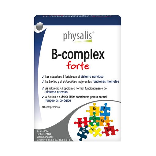 B-complex Forte Physalis 30 Comprimidos
