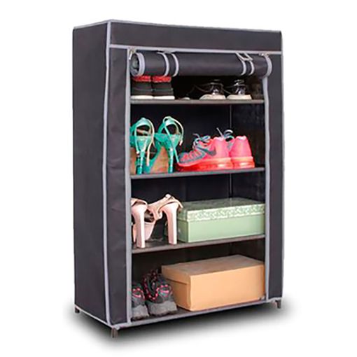 Armario Organizador De Zapatos Plegable De Tela 60x30x90cm con Ofertas en  Carrefour