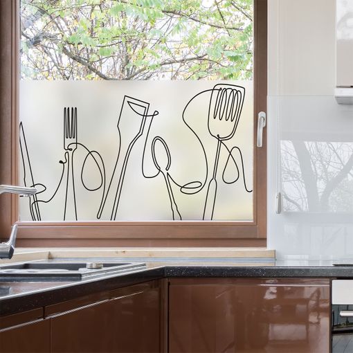 Vinilo Opaco Y Privacidad Para Ventana 2 Metros X 40 Cm Utensilios De  Cocina - Adhesivo Pared - Sticker Revestimiento con Ofertas en Carrefour