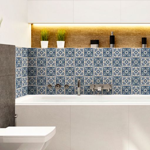 30 vinilo baldosas azulejos vivinito - adhesivo de pared - revestimiento  sticker mural decorativo - 50x60cm-30stickers10x10cm