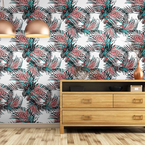 Vinilo Papel Tapiz Tropical Sagua - Adhesivo De Pared - Revestimiento  Sticker Mural Decorativo - 30x30cm con Ofertas en Carrefour