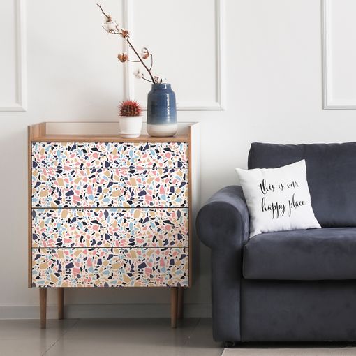 Vinilo Para Muebles Zorros De Madera - Adhesivo De Pared - Revestimiento  Sticker Mural Decorativo - 60x90cm con Ofertas en Carrefour