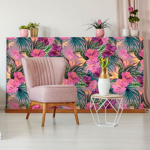 Vinilo Escalera Tropical Hawi X 2 - Adhesivo Pared - Sticker Revestimiento  - 37cmx129.5cm-2bandesde18.5cmx129.5cm con Ofertas en Carrefour