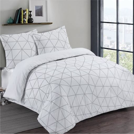 Vision Hugo Duvet Set - Algodón - 1 Funda Nórdica 240 X 260 + 2 Fundas De Almohada con Ofertas en Carrefour Ofertas Carrefour Online