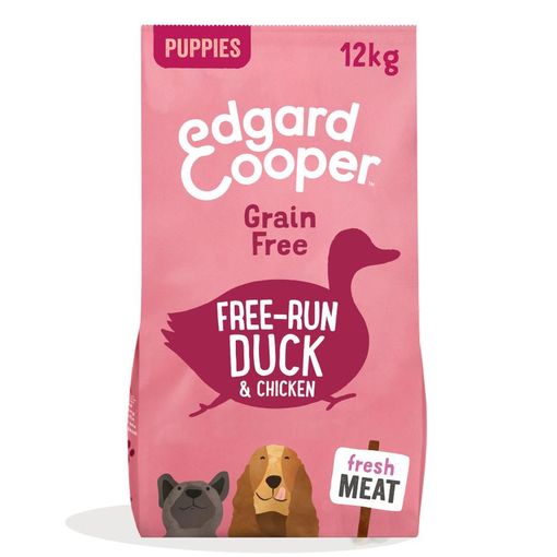 Edgard & Cooper Grain-free Puppy Pato Y Pollo Frescos Pienso Para Cachorros  Hipoalergénico Y Sin Cereales 7kg con Ofertas en Carrefour