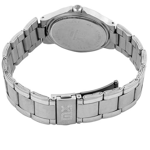 Reloj De Pulsera Mx-onda Analógico Para Hombre Color Plateado Correa Acero  Inoxidable con Ofertas en Carrefour