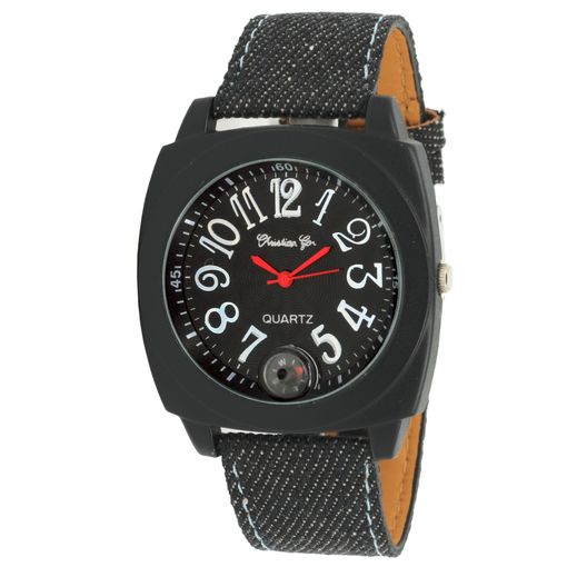 Reloj De Pulsera Comtech Analógico Para Mujer Color Negro Correa Piel  Sintética con Ofertas en Carrefour