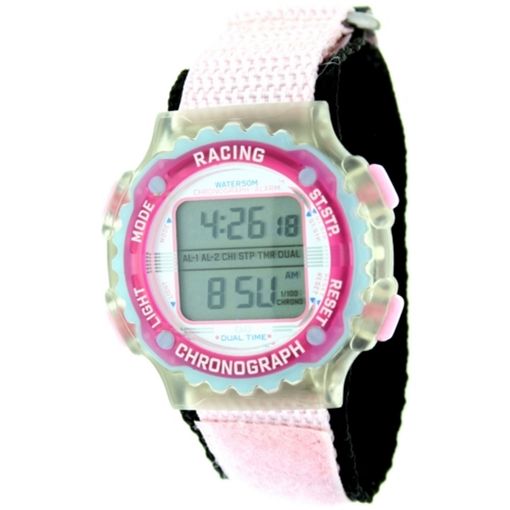 Descubre Reloj deportivo digital color rosa para mujer FILA