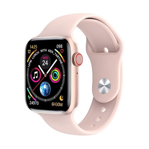 Smartwatch Klack W9 Reloj Deportivo Inteligente Llamadas Frecuencia  Cardíaca Presión Arterial Compatible Iphone Samsung Universal - Blanco con  Ofertas en Carrefour