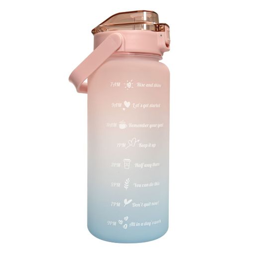 Iris Hojas - Botella De Agua 0.55l En Vidrio Con Funda Neopreno. Rosa con  Ofertas en Carrefour