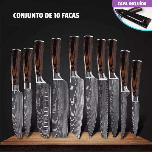  Cuchillos de cocina, cuchillos japoneses de acero