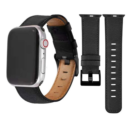 Correa De Cuero Vintage Leather Para Amazfit Gts 4 Mini Negro con Ofertas  en Carrefour