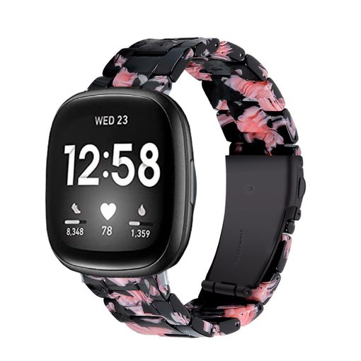 Correa Silicona Liquida Suave Para Fitbit Versa 3 Negro con Ofertas en  Carrefour