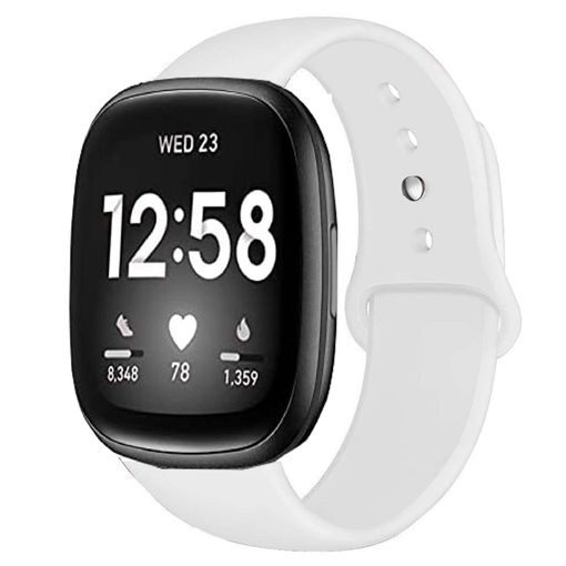 Correa Silicona Liquida Suave Para Amazfit Gtr 4 Blanco con