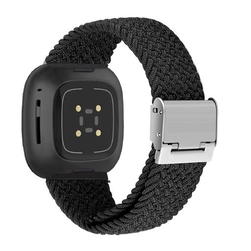 Correa Solo Loop Ajustable Trenzada Para Fitbit Versa 4 Naranja con Ofertas  en Carrefour