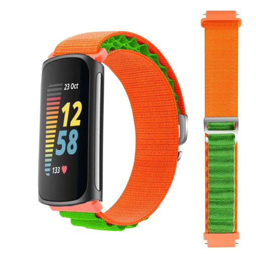 Correa Loop Alpine Para Garmin Fenix 3 Naranja Y Verde con Ofertas en  Carrefour