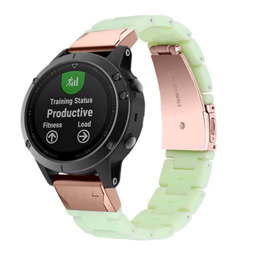 Correa Resina Premium Ajustable Verde Claro Para Garmin Fenix 5 con Ofertas  en Carrefour