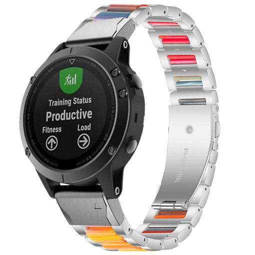 Correa Acier Con Resina Ajustable Zafiro Para Garmin Fenix 6x - Pro Solar  Edition con Ofertas en Carrefour