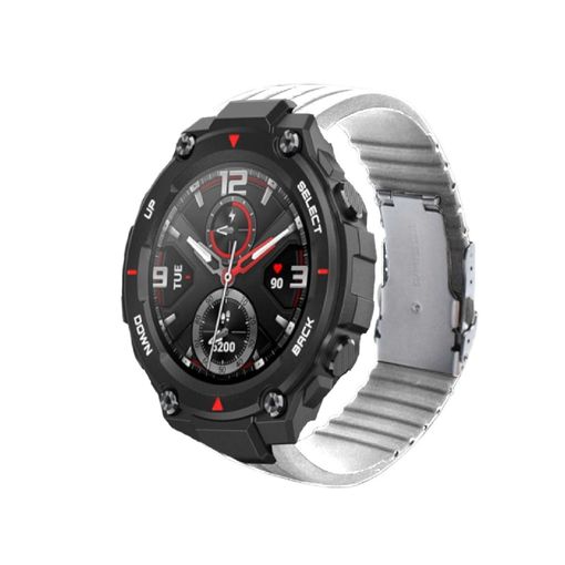 Correa Acero Inoxidable Ajustable Negro Y Gris Para Amazfit Gts 2e con  Ofertas en Carrefour