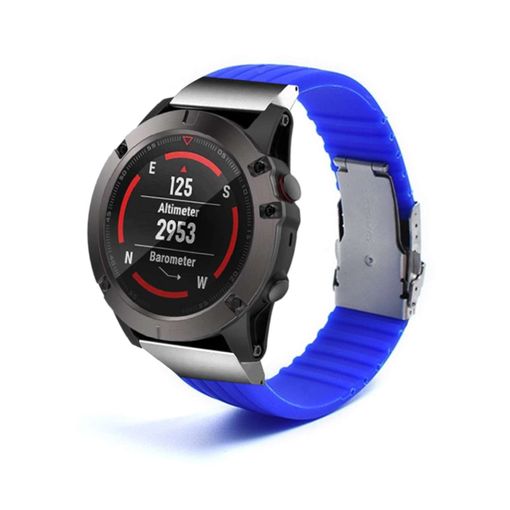 Correa Silicona Con Cierre Ajustable De Acero Para Amazfit Gtr 4 Gris con  Ofertas en Carrefour