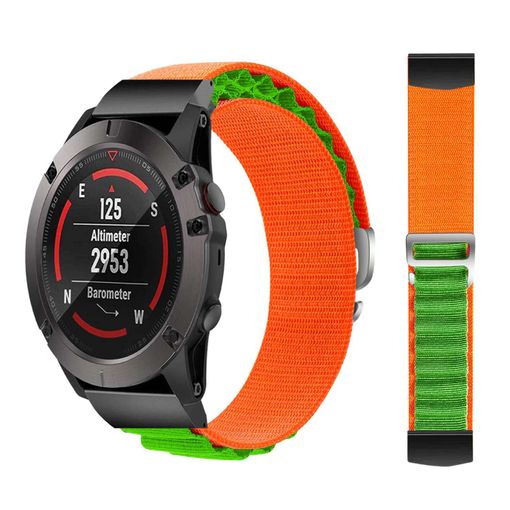 Correa Loop Alpine Para Amazfit Gtr 3 Blanco Y Naranja con Ofertas en  Carrefour