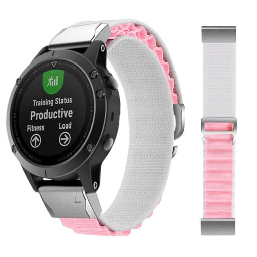 Correa Loop Alpine Para Garmin Fenix 6x - Pro Solar Edition Naranja Y Negro  con Ofertas en Carrefour