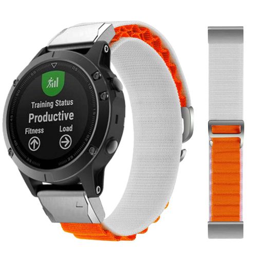 Correa Loop Alpine Para Garmin Forerunner 255 Music Naranja Y Negro con  Ofertas en Carrefour