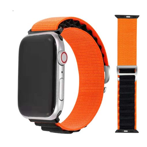 Correa Loop Alpine Para Apple Watch Series 7 41mm Naranja Y Negro con  Ofertas en Carrefour